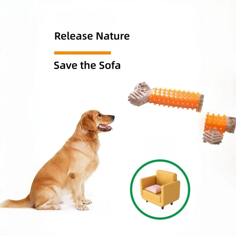 Dog Chew Toy Durable Bite-resistant Toy Bone-shaped Universal Pet Interactive Product Suitable for Large Medium and Small Dogs