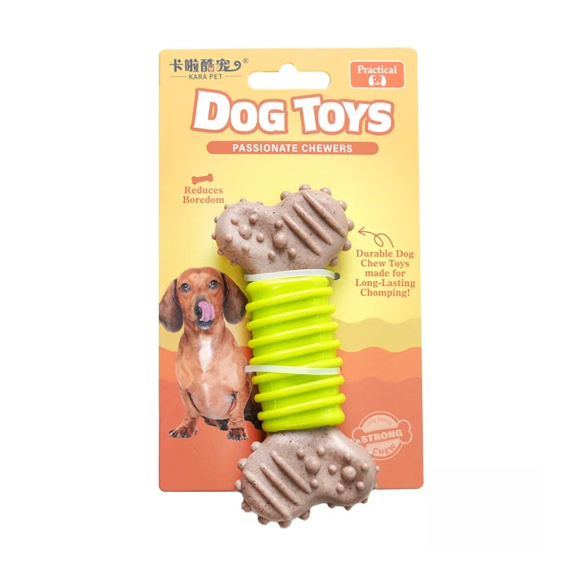 Dog Chew Toy Durable Bite-resistant Toy Bone-shaped Universal Pet Interactive Product Suitable for Large Medium and Small Dogs